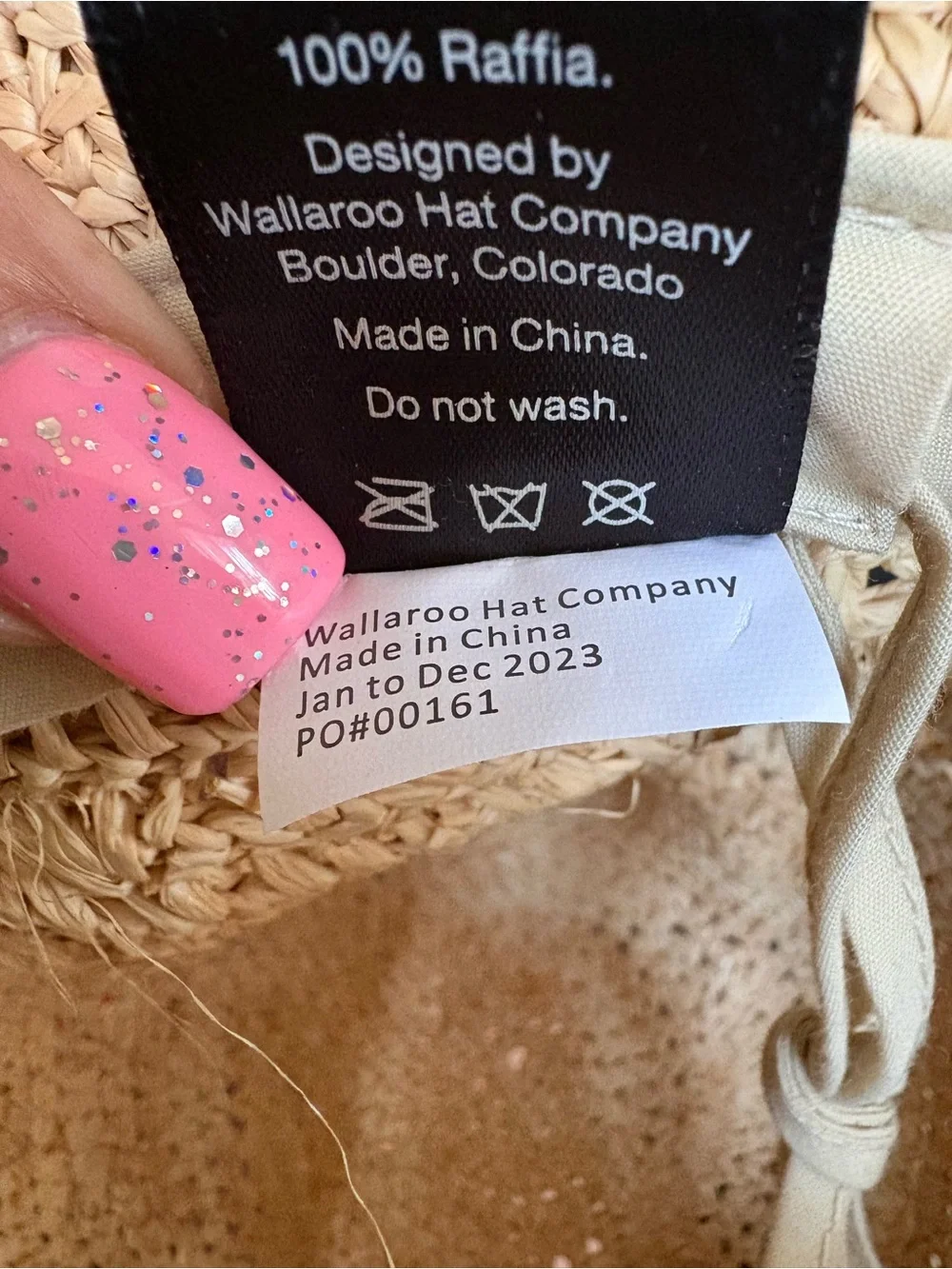 Woven Straw Sun Hat - Natural Beige